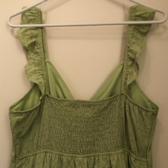 NWT Live to Be Spoiled La Mamba green eyelet dress sz XL (juniors') - Picture 9 of 12